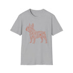 Frenchie Floral Silhouette T-Shirt