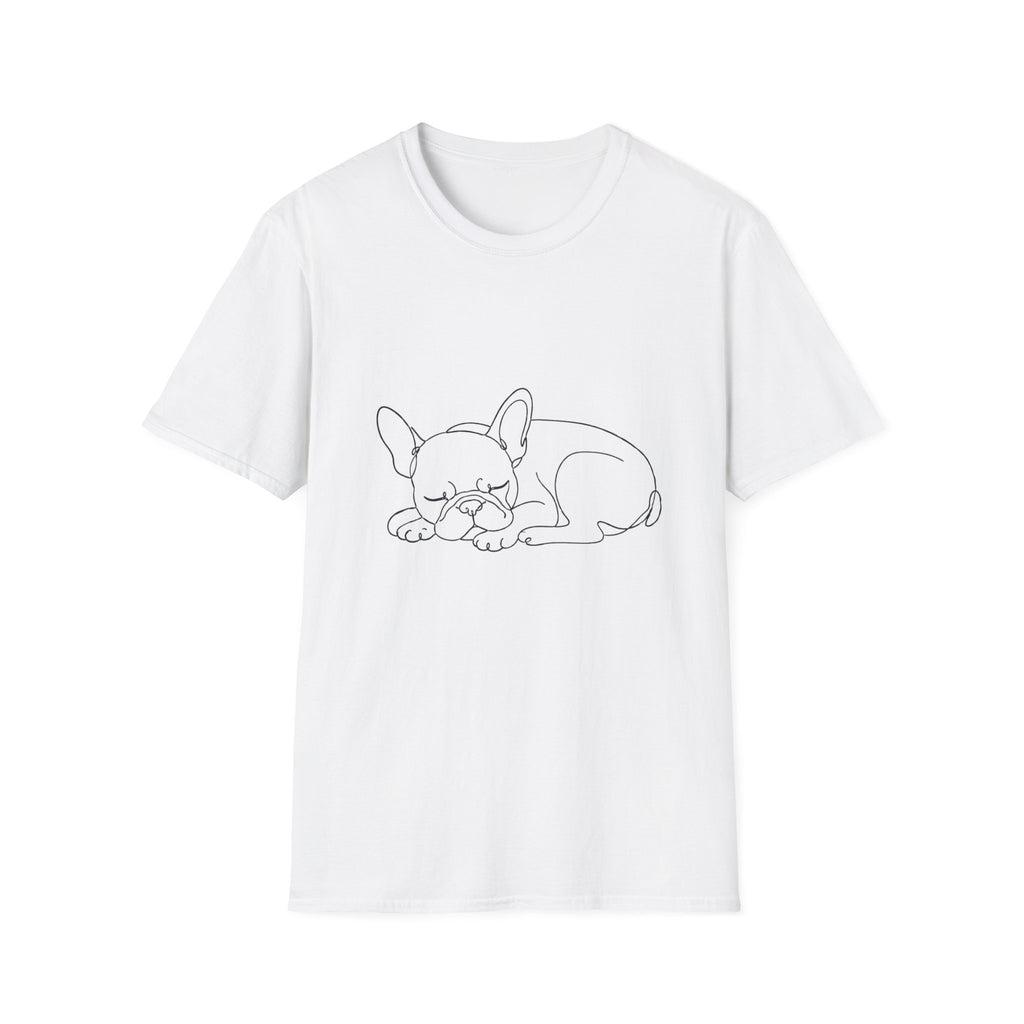 Sleepy Line Sketch T-Shirt