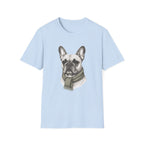 Scarf Portrait Gentleman T-Shirt