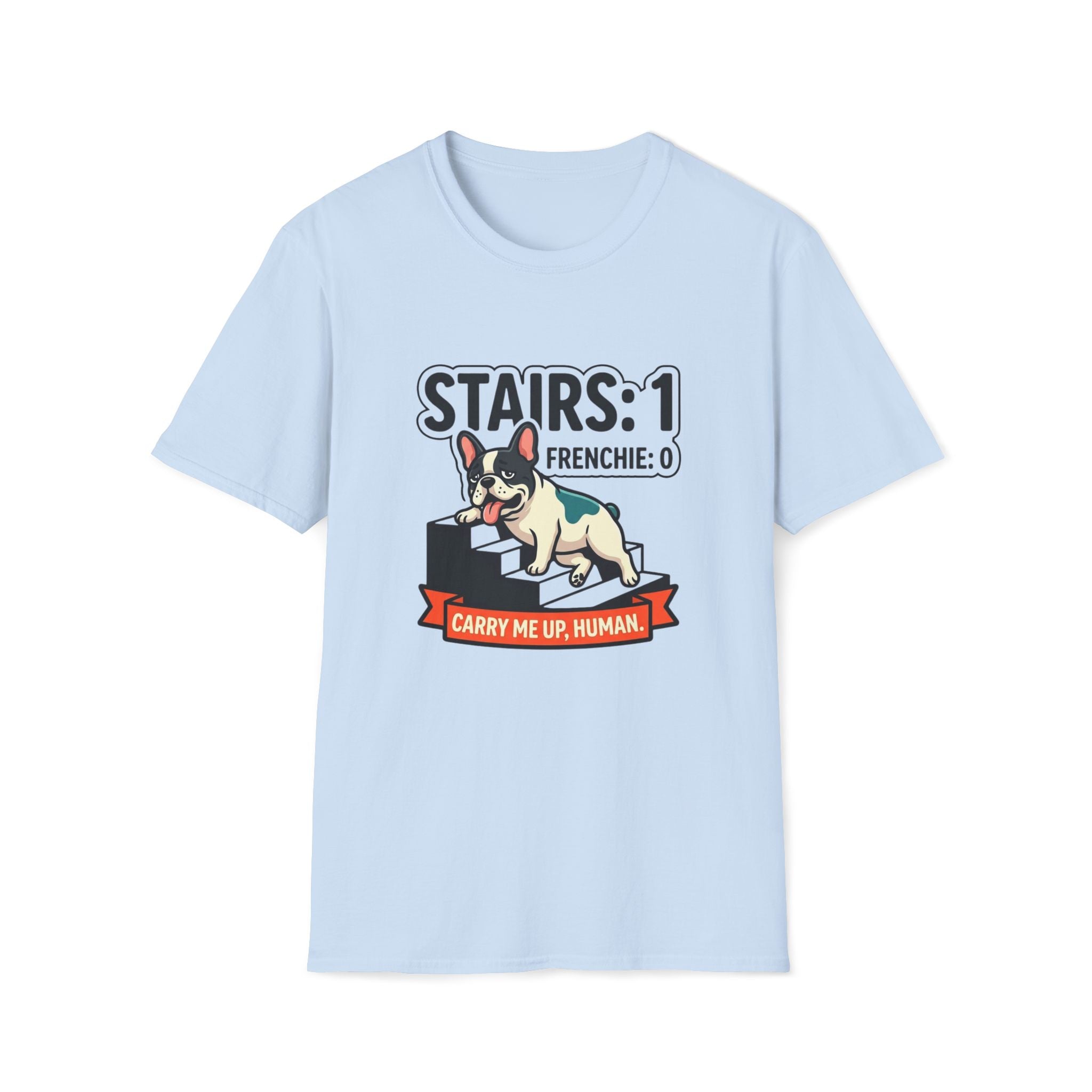 Stairs One Frenchie Zero T-Shirt