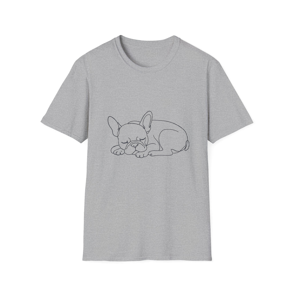 Sleepy Line Sketch T-Shirt