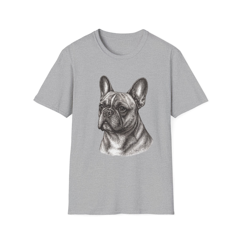 Distinguished Grayscale Portrait T-Shirt