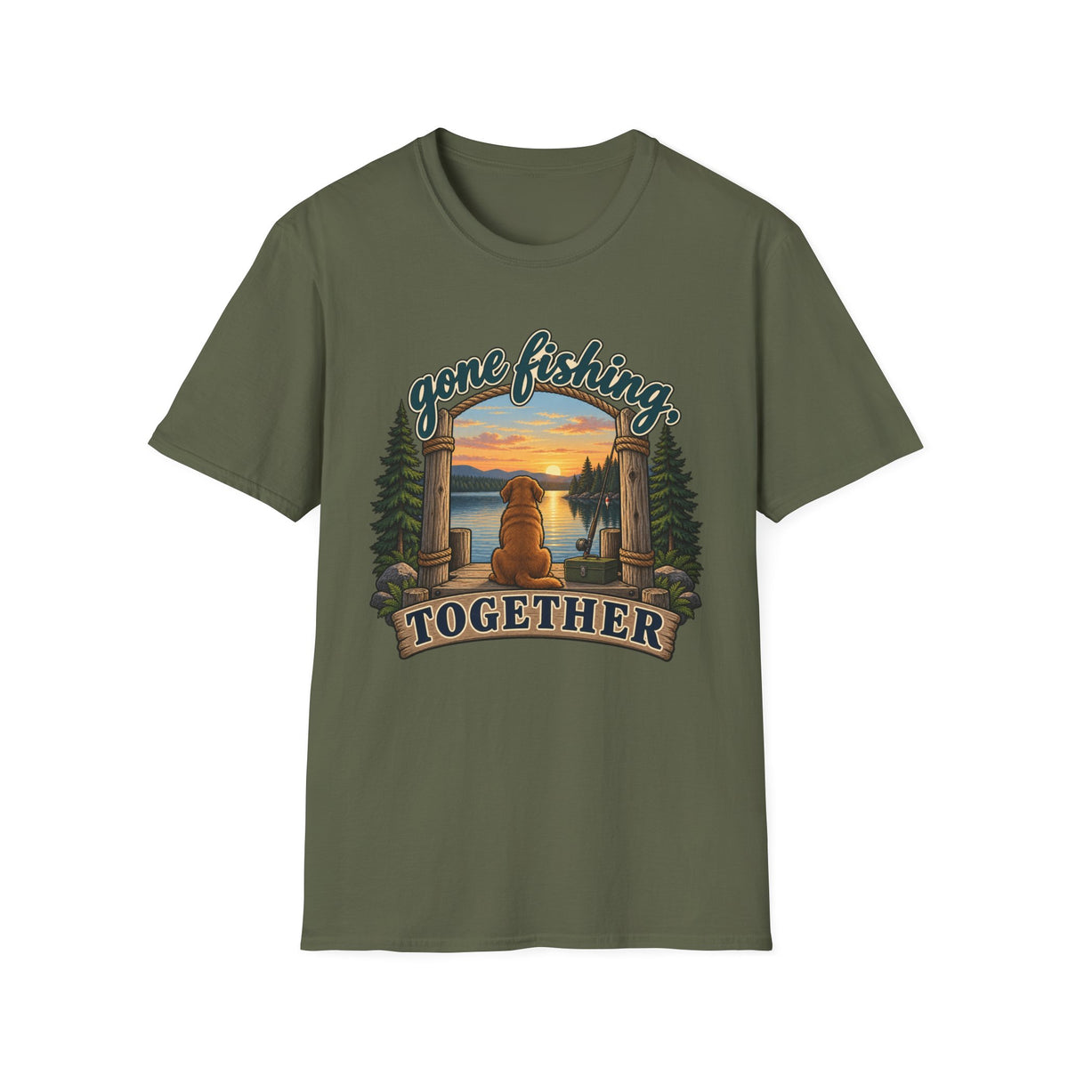 Gone Fishing T-Shirt