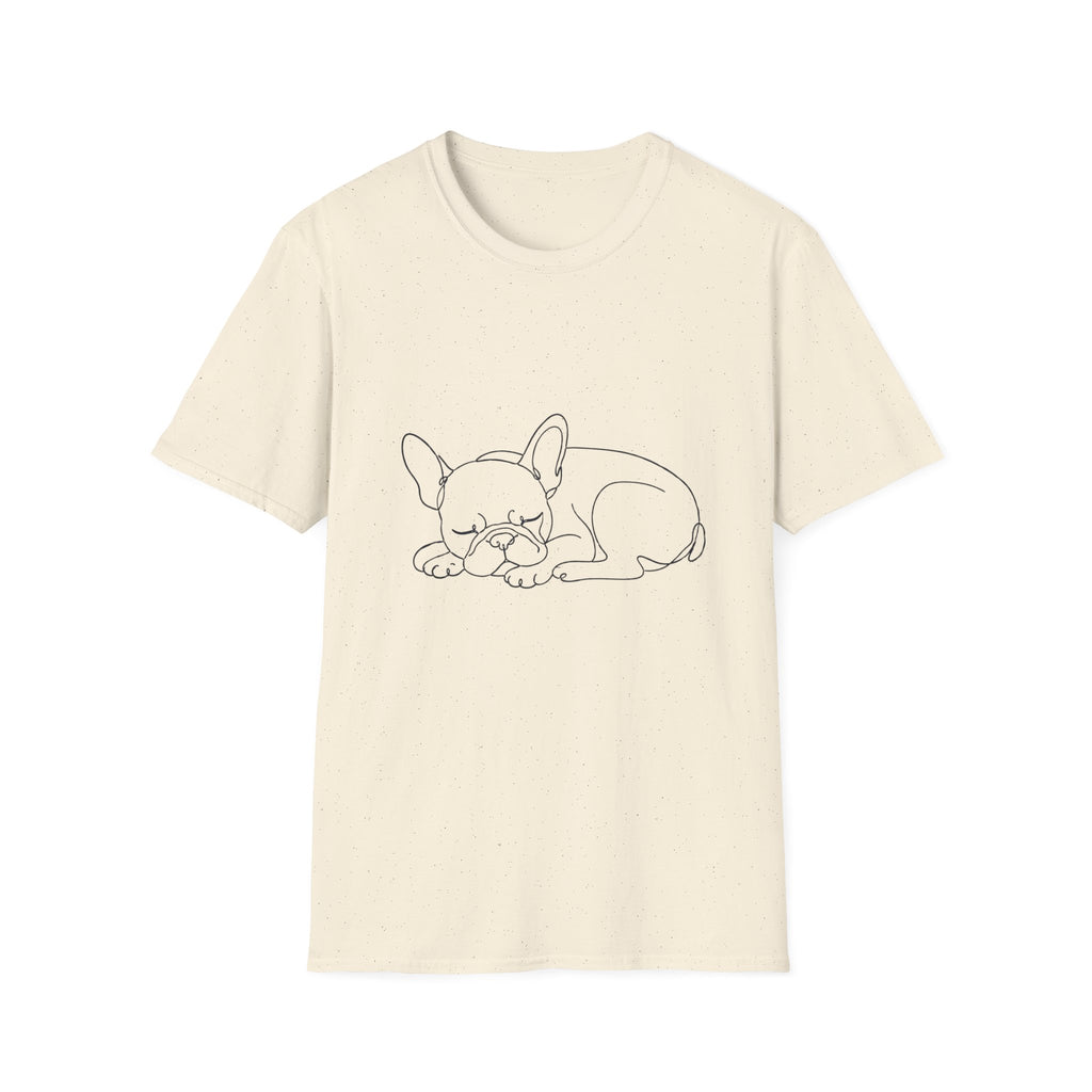 Sleepy Line Sketch T-Shirt