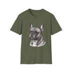 Distinguished Grayscale Portrait T-Shirt