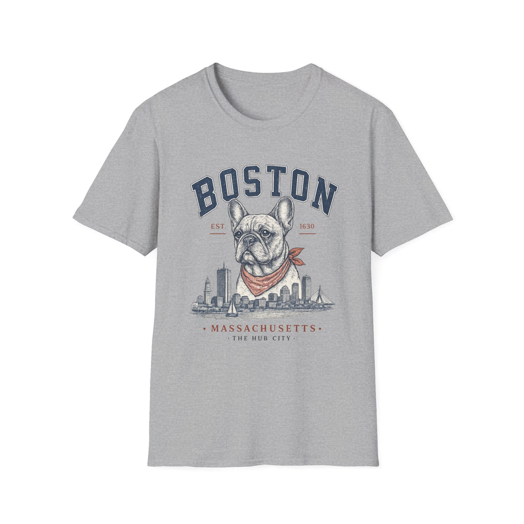 Boston Massachusetts Badg T-Shirt