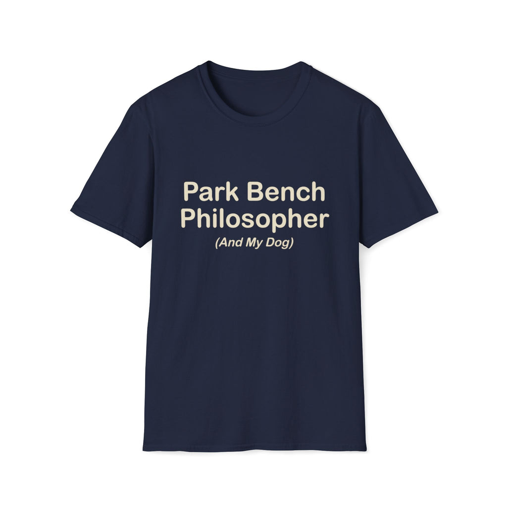 Park Bench Philosopher T-Shirt