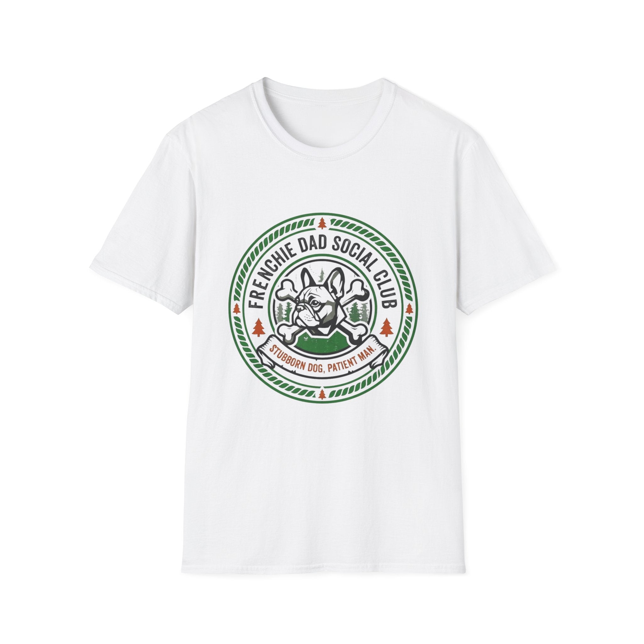 Frenchie Dad Social Club T-Shirt