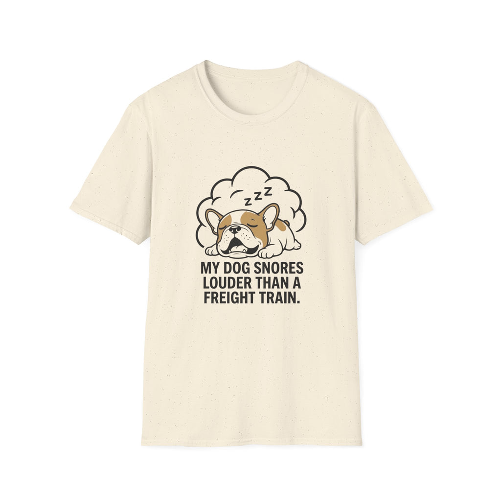 Snores Louder Than A Freight Train T-Shirt