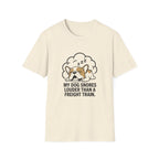 Snores Louder Than A Freight Train T-Shirt