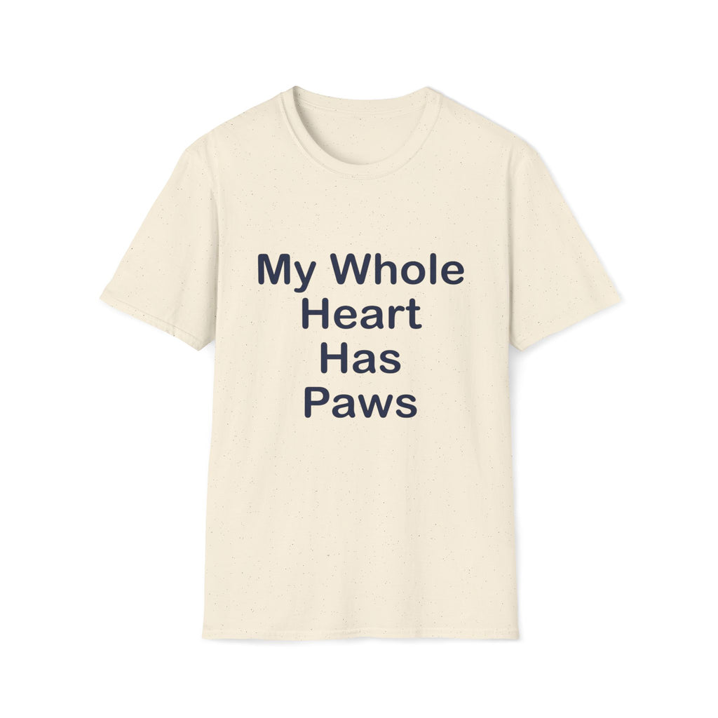 Whole Heart Has Paws T-Shirt