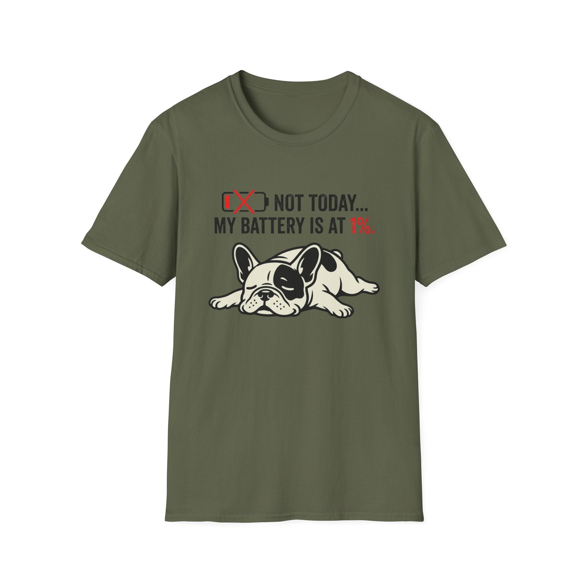 Battery At One Percent T-Shirt