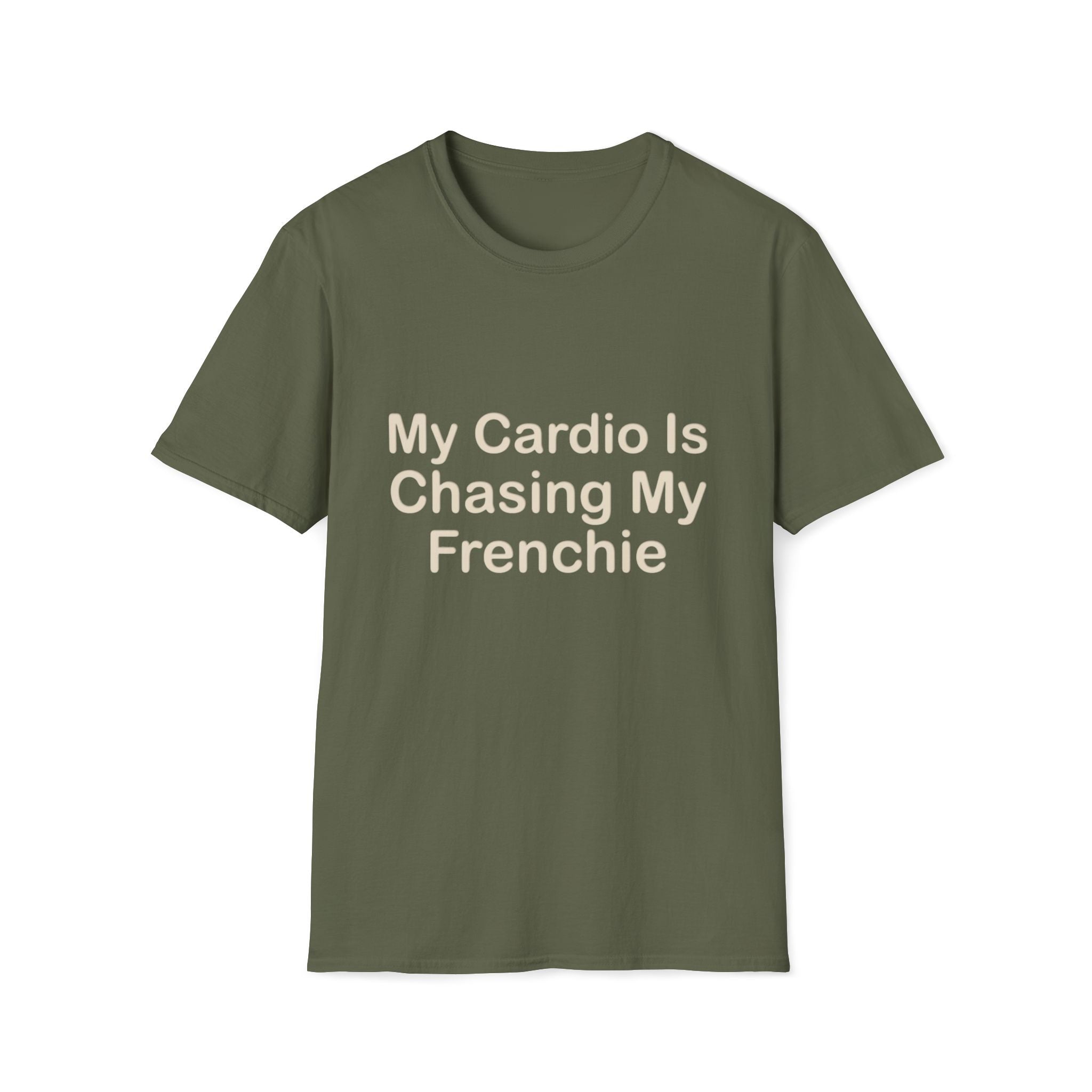 Cardio Chasing Frenchie T-Shirt