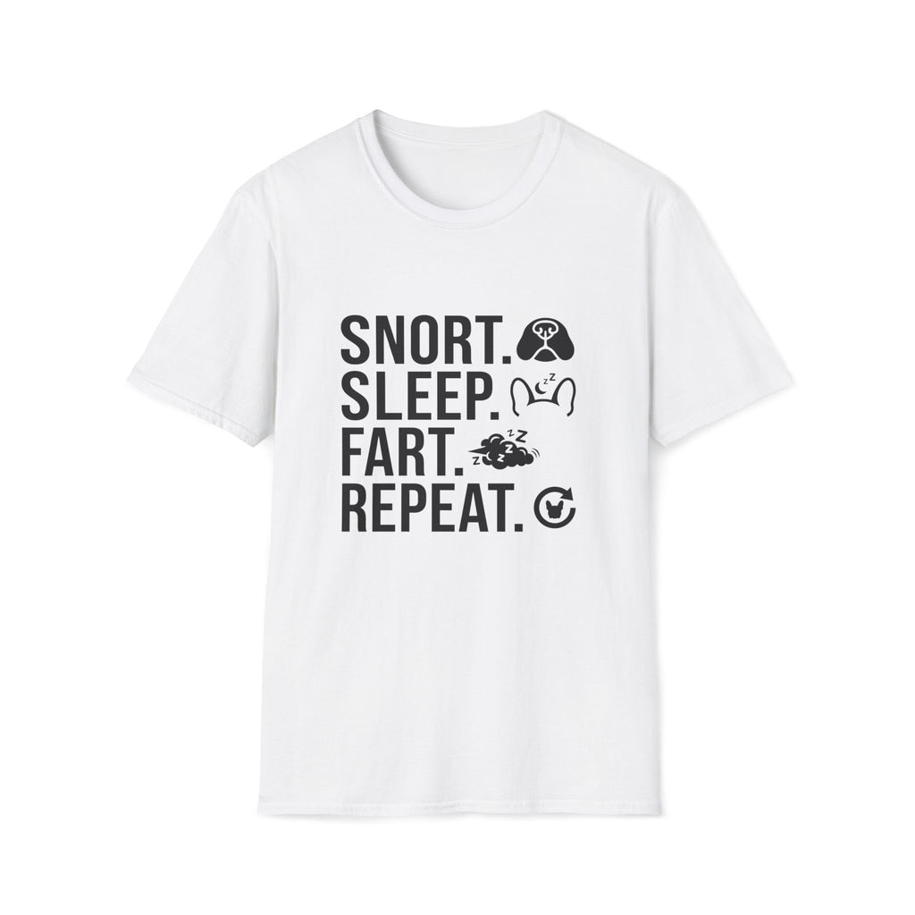 Snort Sleep Fart Repeat T-Shirt
