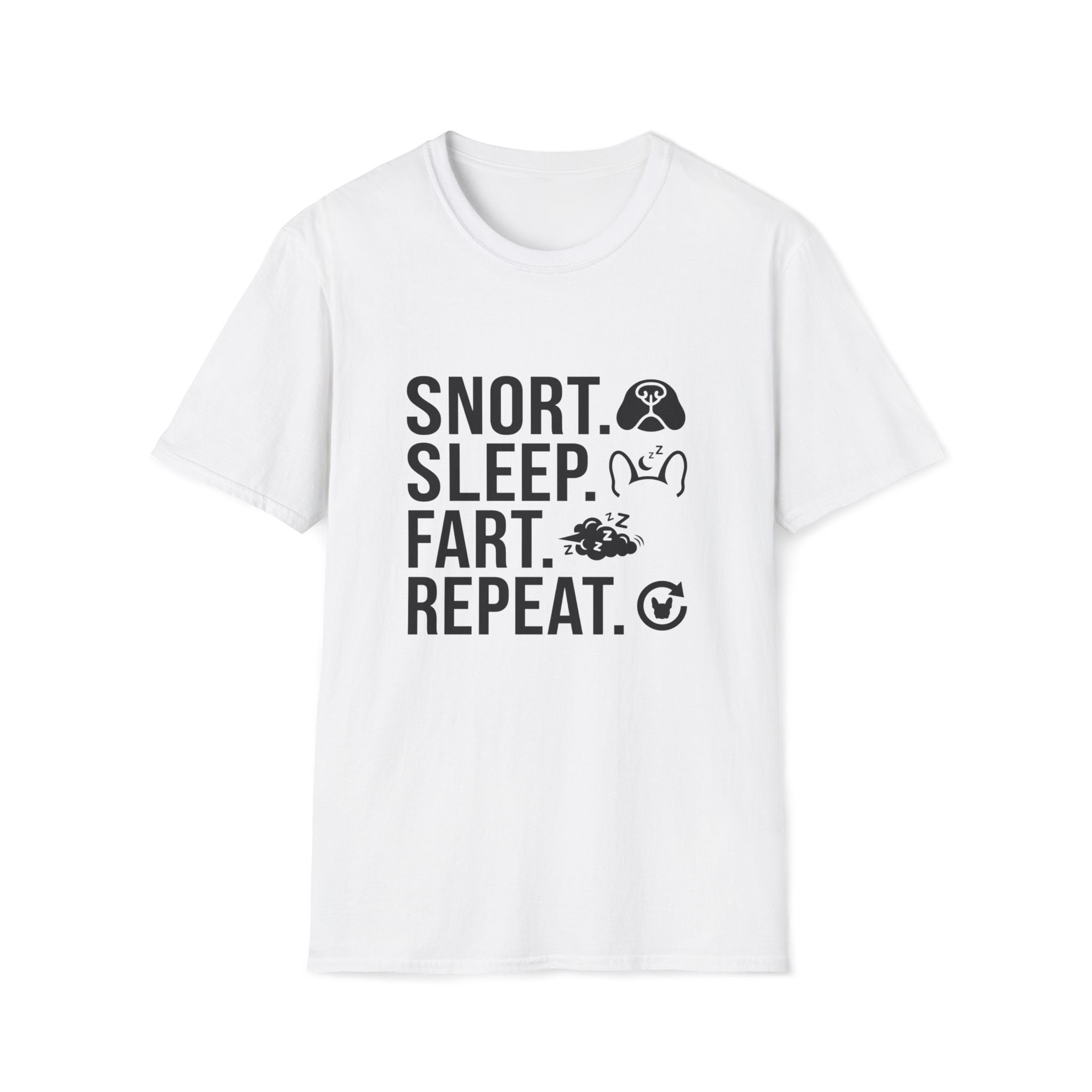 Snort Sleep Fart Repeat T-Shirt