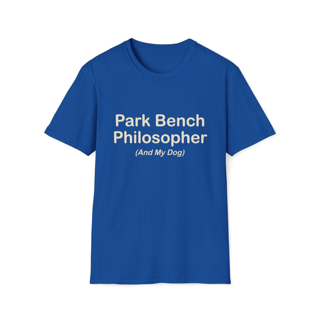 Park Bench Philosopher T-Shirt