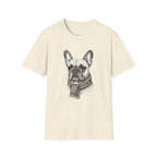 Scarf Portrait Gentleman T-Shirt
