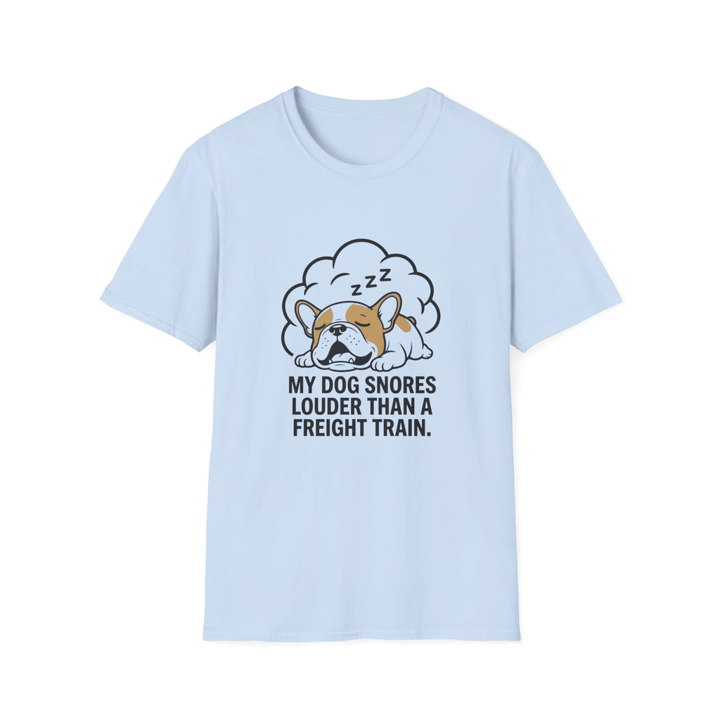 Snores Louder Than A Freight Train T-Shirt