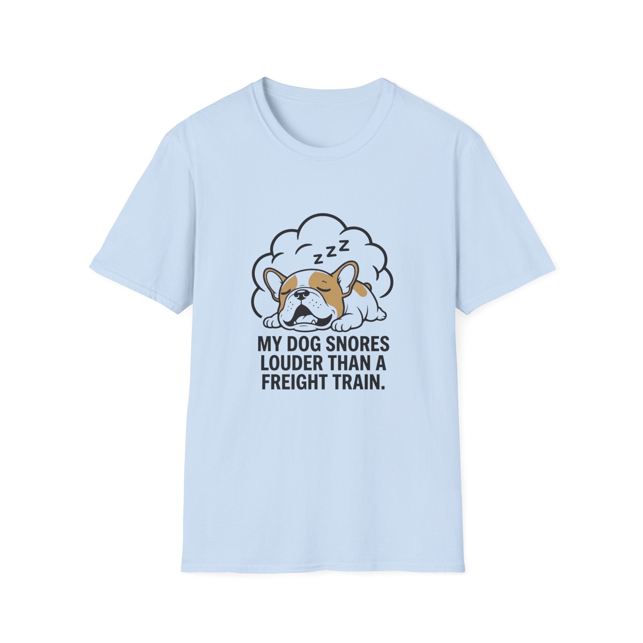 Snores Louder Than A Freight Train T-Shirt