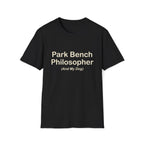 Park Bench Philosopher T-Shirt
