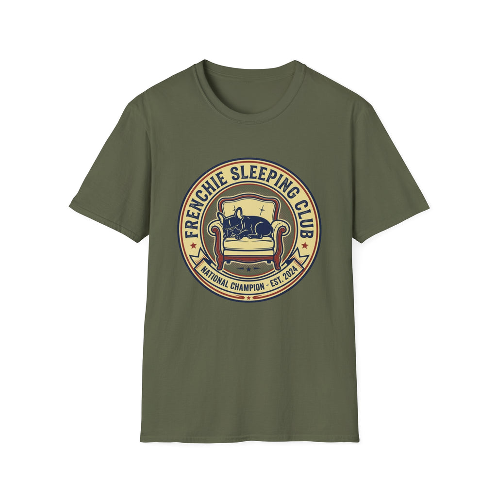 Frenchie Sleeping Club T-Shirt
