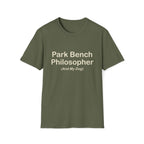 Park Bench Philosopher T-Shirt