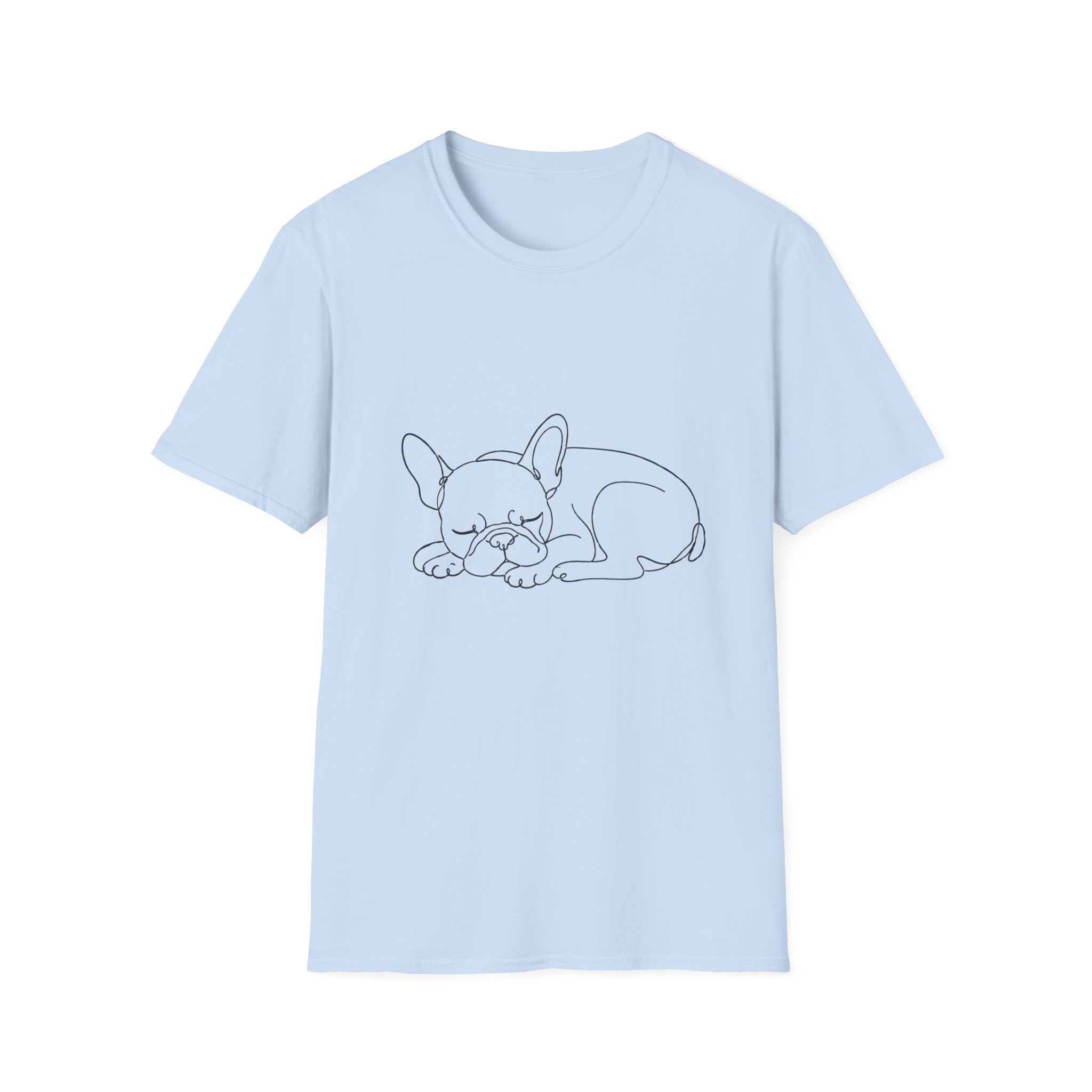Sleepy Line Sketch T-Shirt