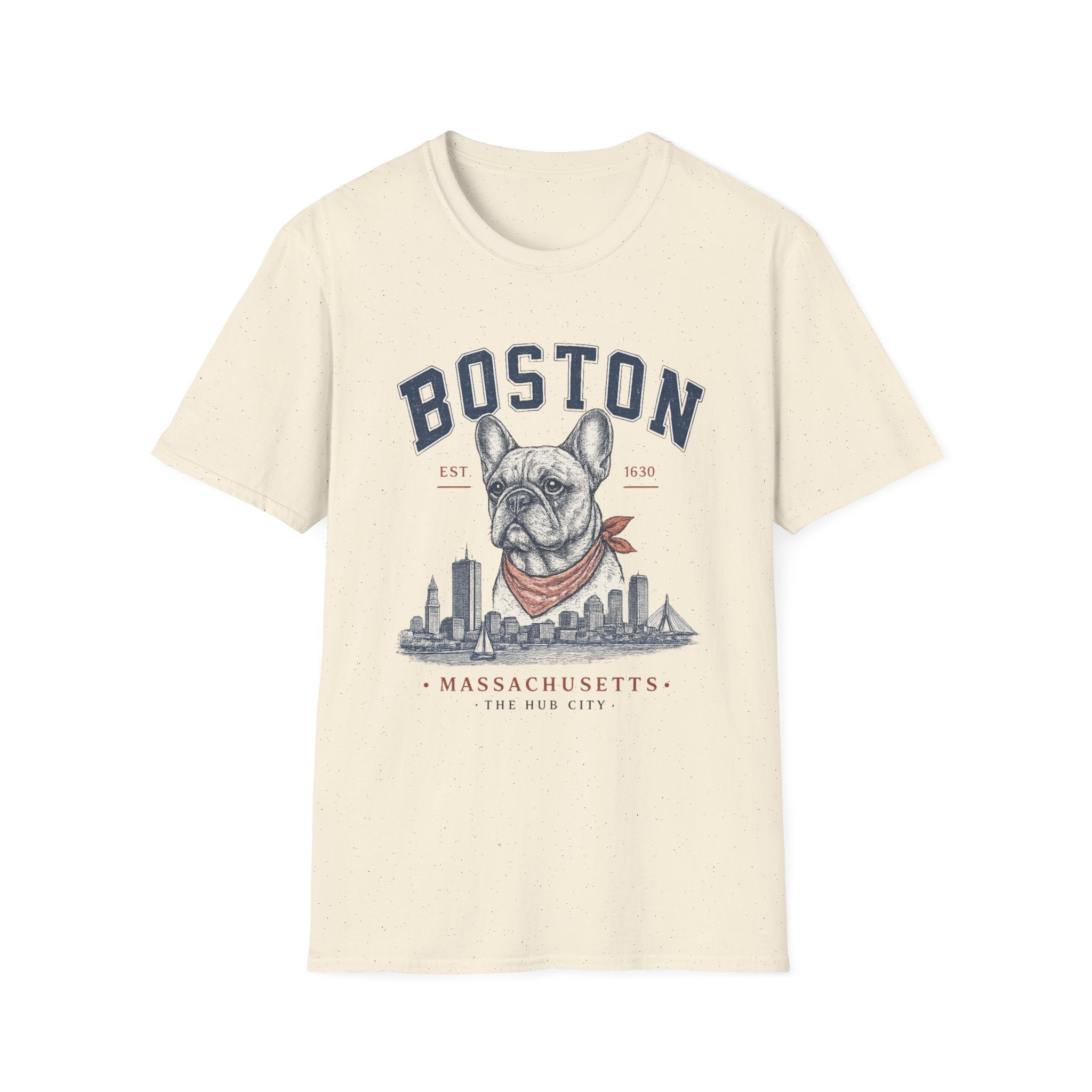 Boston Massachusetts Badg T-Shirt