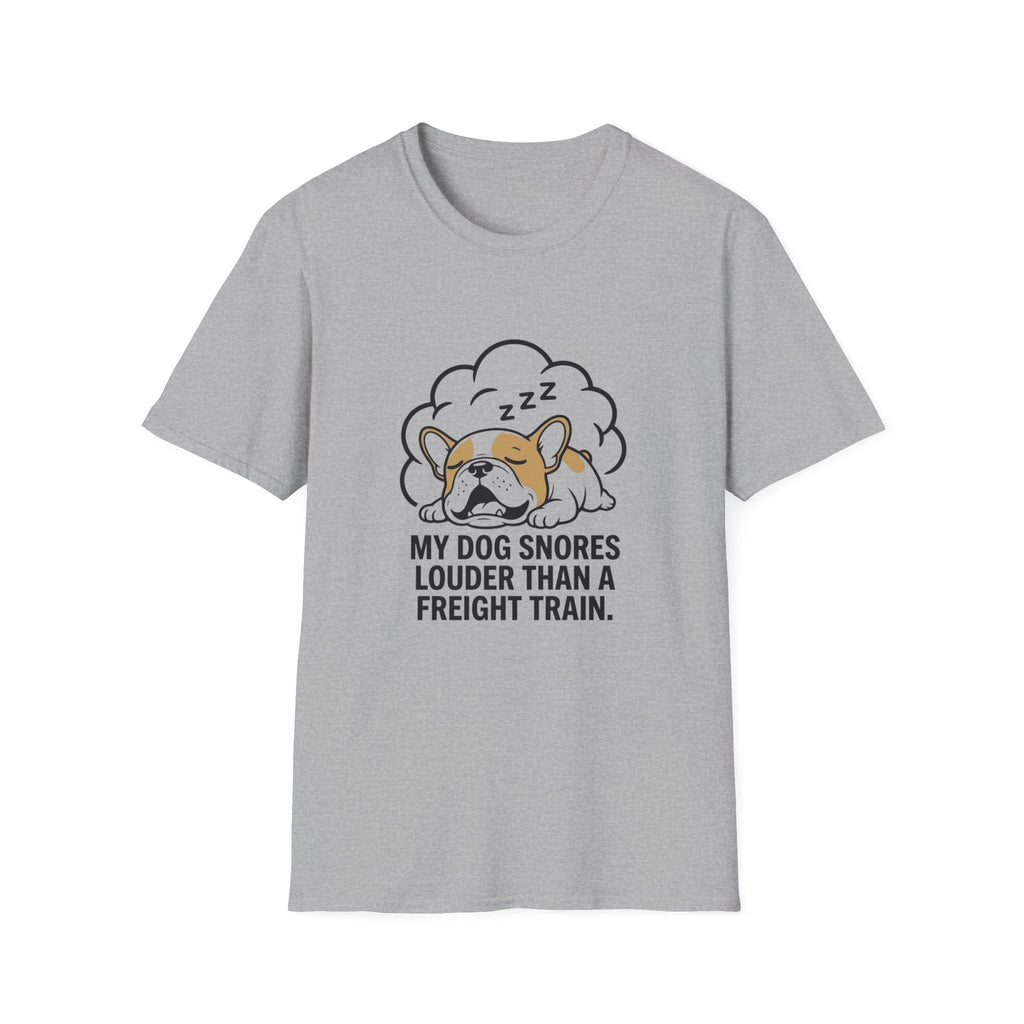 Snores Louder Than A Freight Train T-Shirt