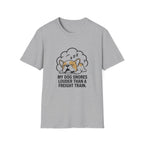 Snores Louder Than A Freight Train T-Shirt