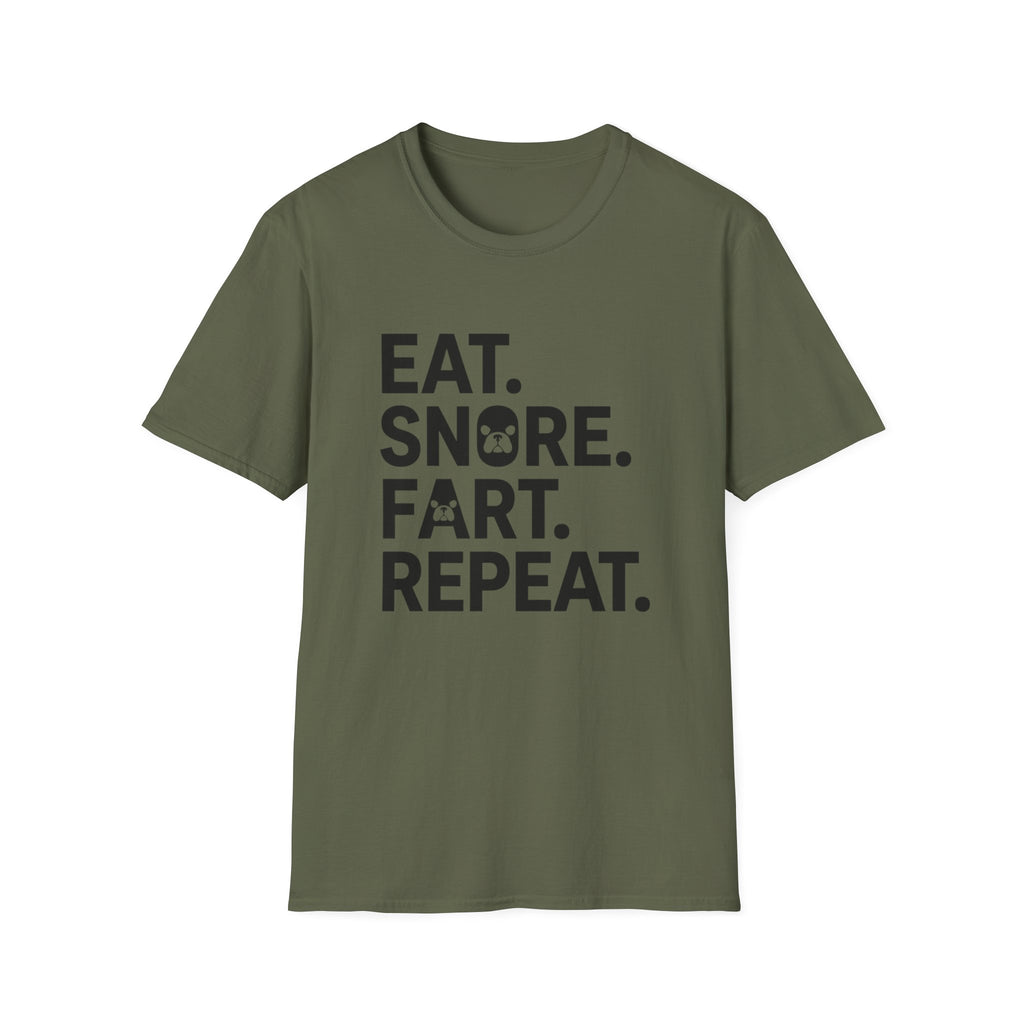 Eat Snore Fart Repeat T-Shirt