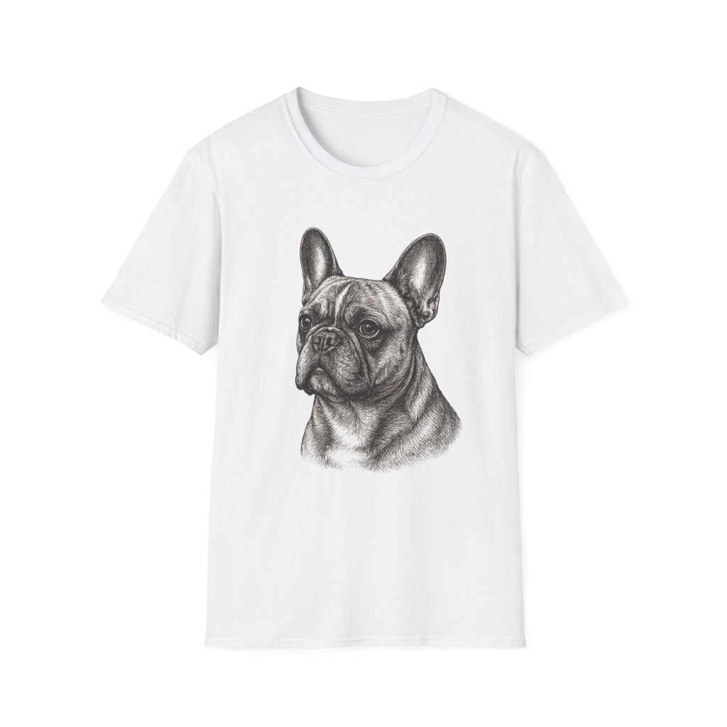 Distinguished Grayscale Portrait T-Shirt