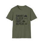 Snort Sleep Fart Repeat T-Shirt