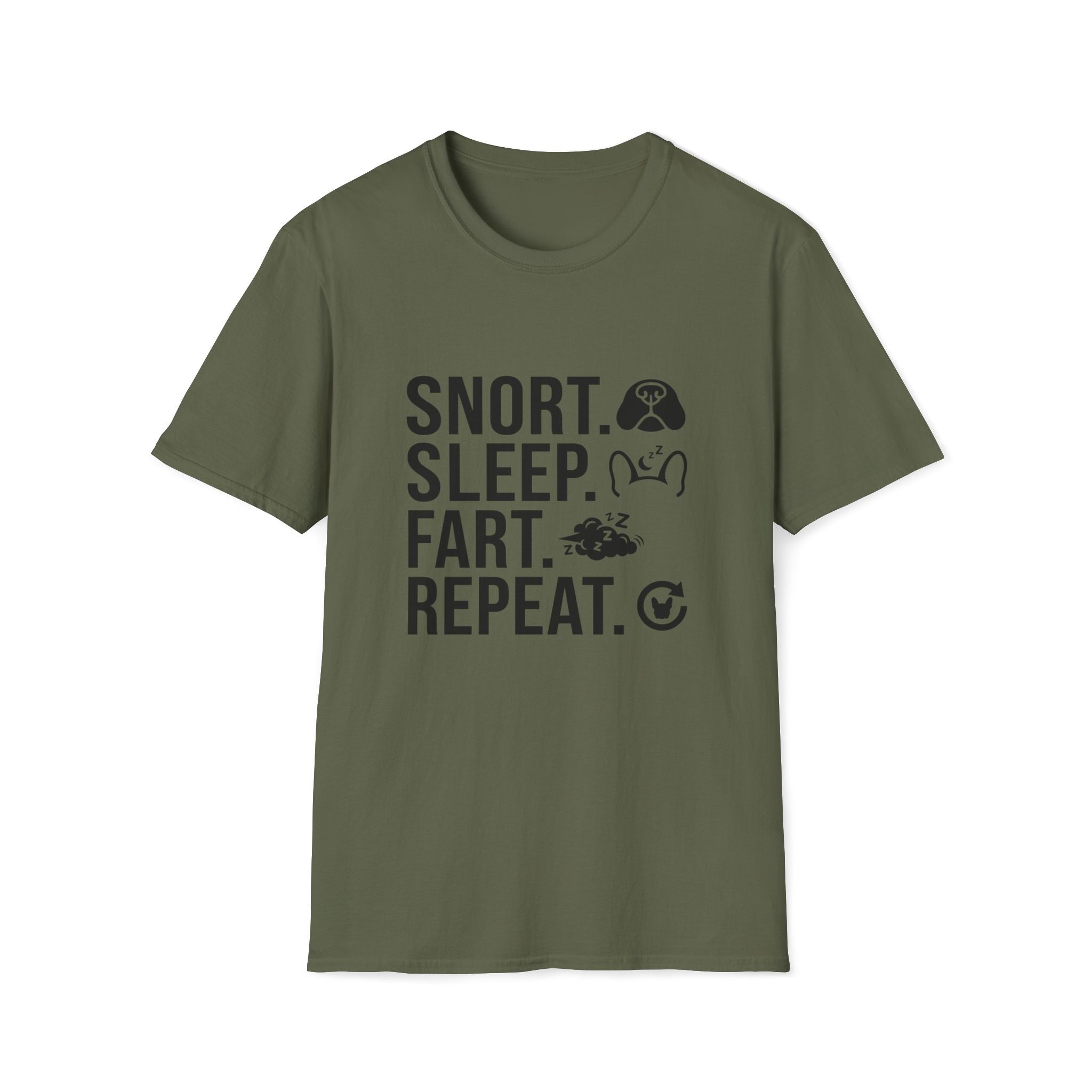 Snort Sleep Fart Repeat T-Shirt