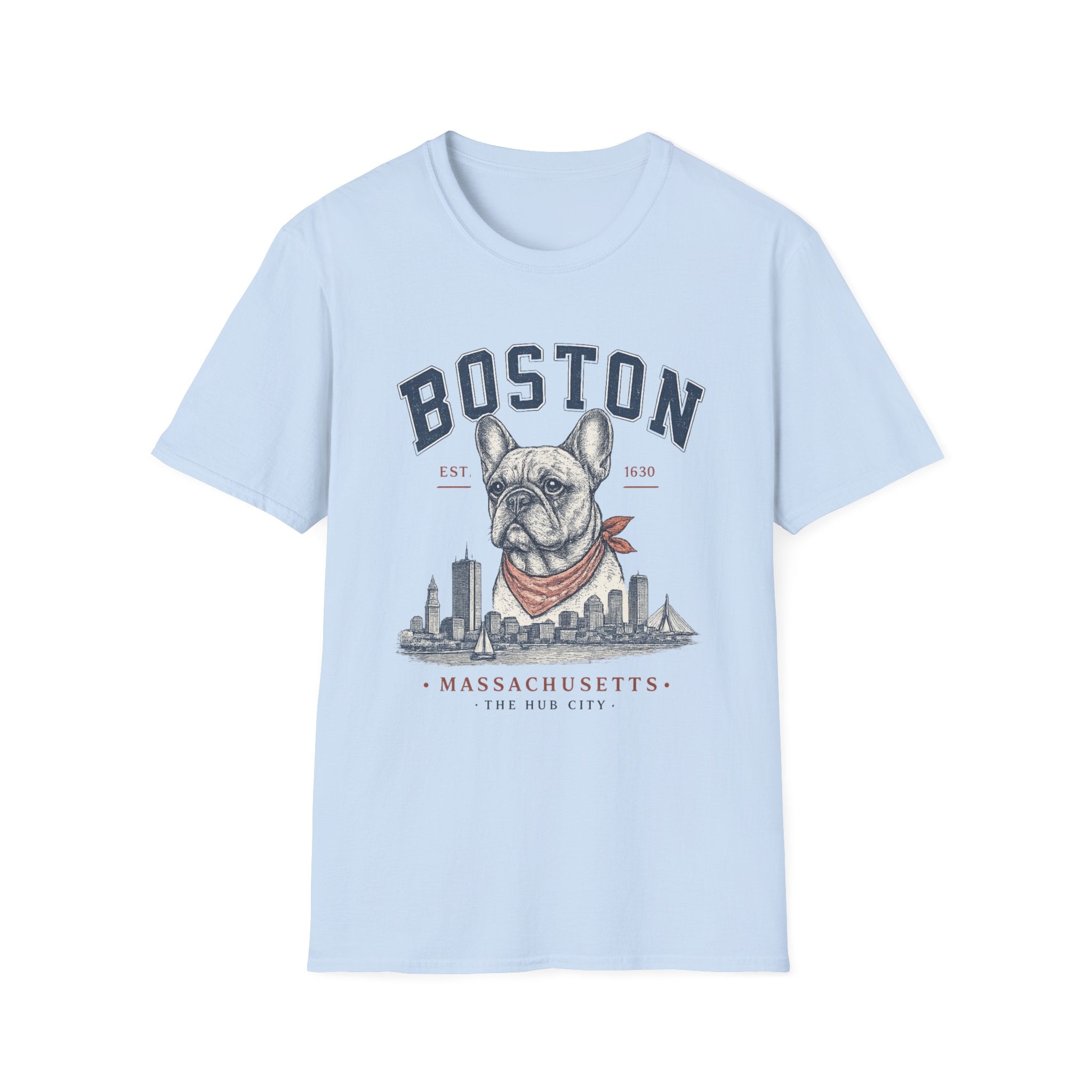 Boston Massachusetts Badg T-Shirt