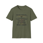 Ruthlessly Efficient T-Shirt