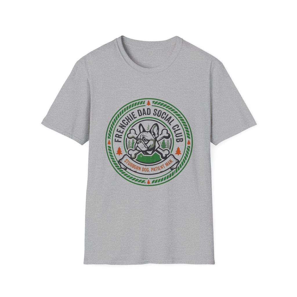 Frenchie Dad Social Club T-Shirt