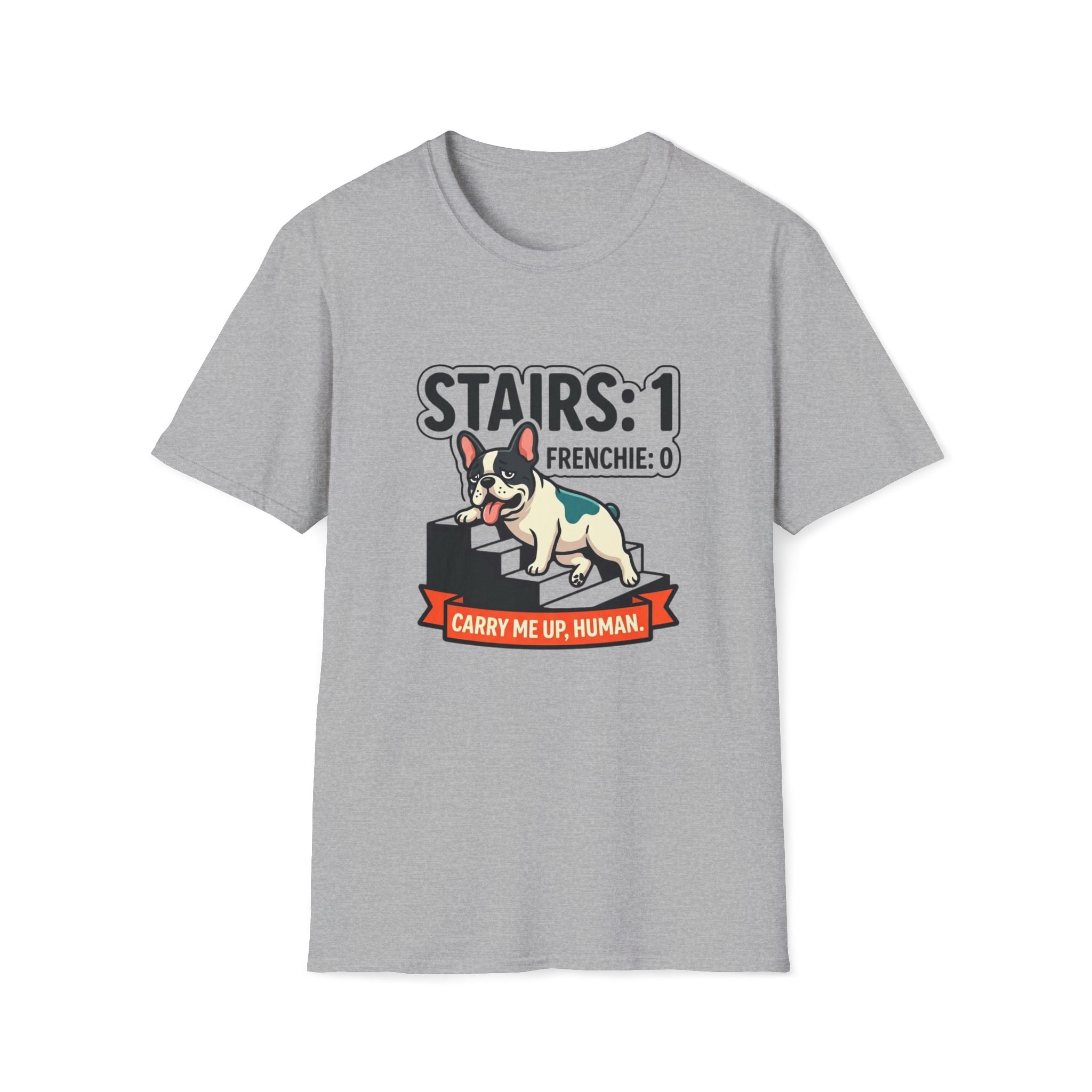 Stairs One Frenchie Zero T-Shirt