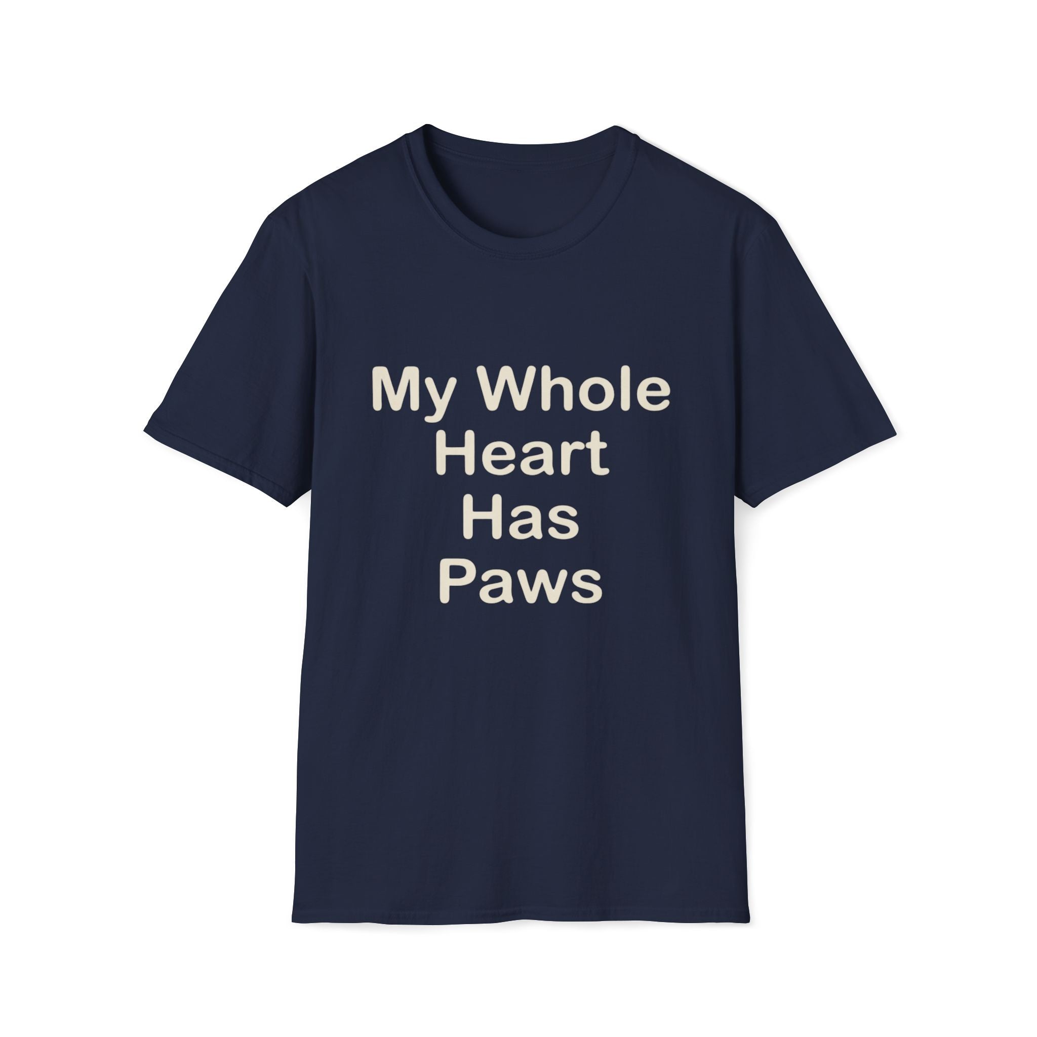 Whole Heart Has Paws T-Shirt