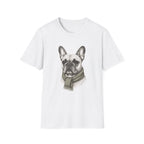 Scarf Portrait Gentleman T-Shirt