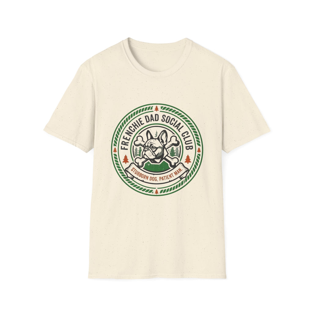 Frenchie Dad Social Club T-Shirt