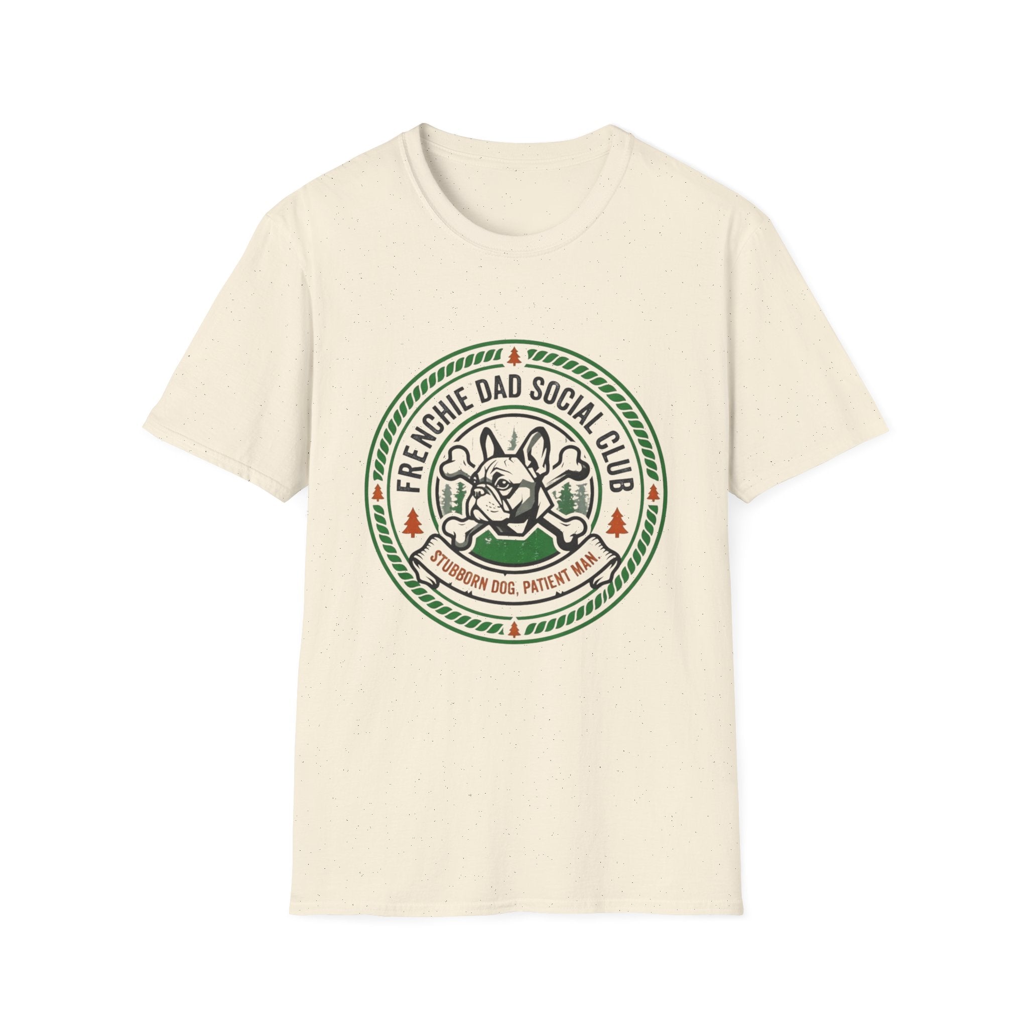 Frenchie Dad Social Club T-Shirt