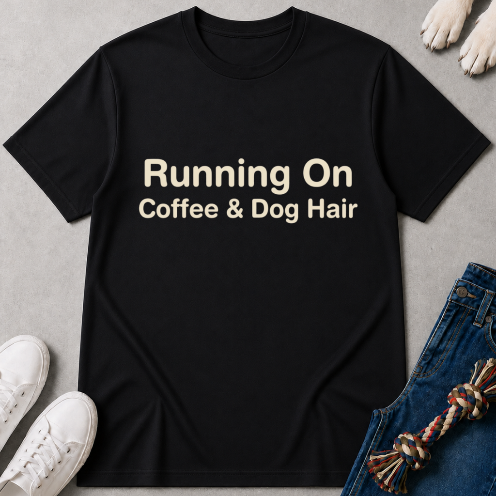 Coffee Dog Hair T-Shirt