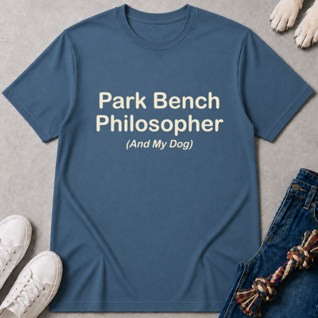 Park Bench Philosopher T-Shirt
