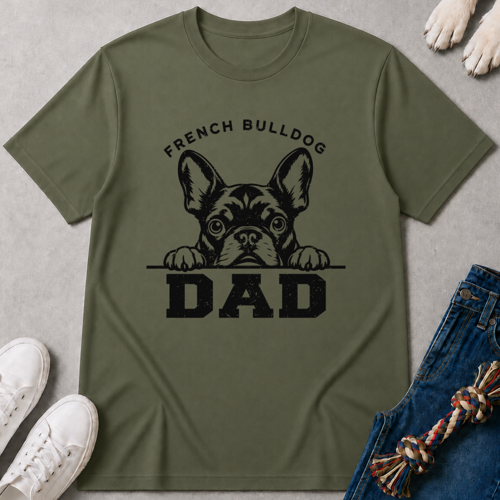 Frenchie Dad T-Shirt