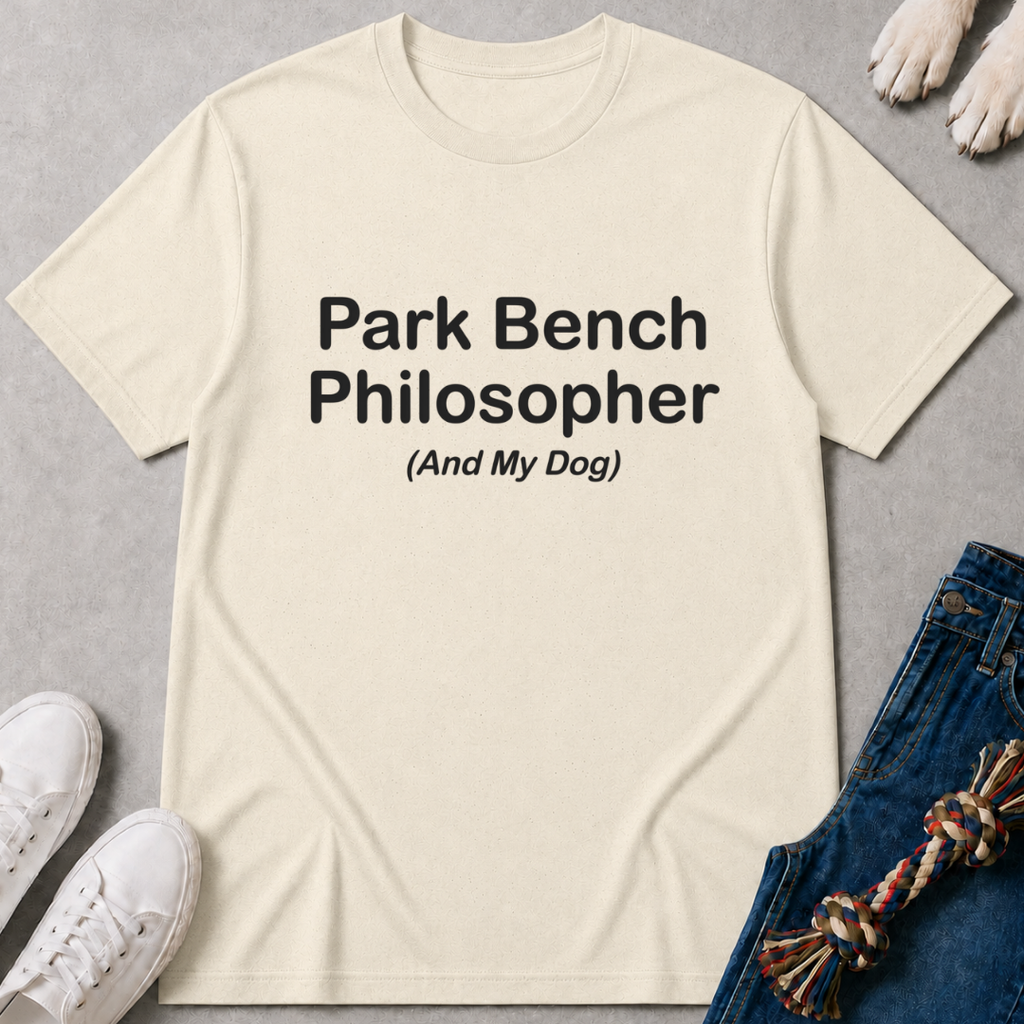 Park Bench Philosopher T-Shirt