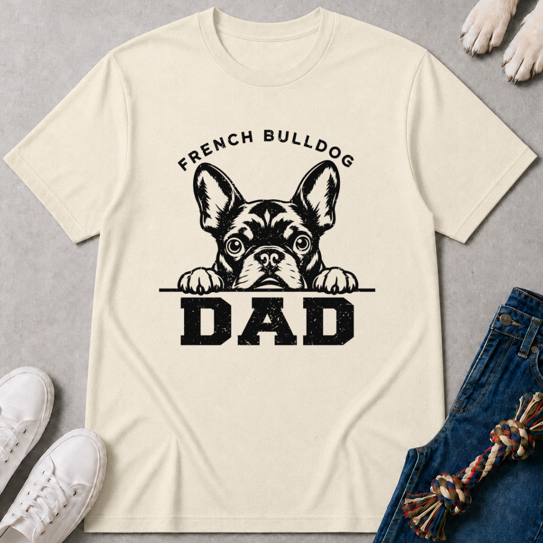 Frenchie Dad T-Shirt