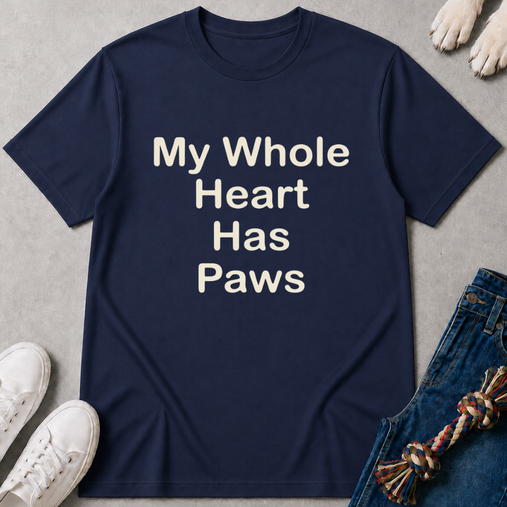 Whole Heart Has Paws T-Shirt