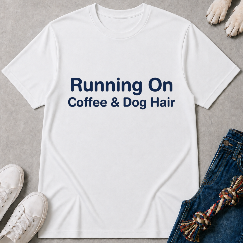 Coffee Dog Hair T-Shirt