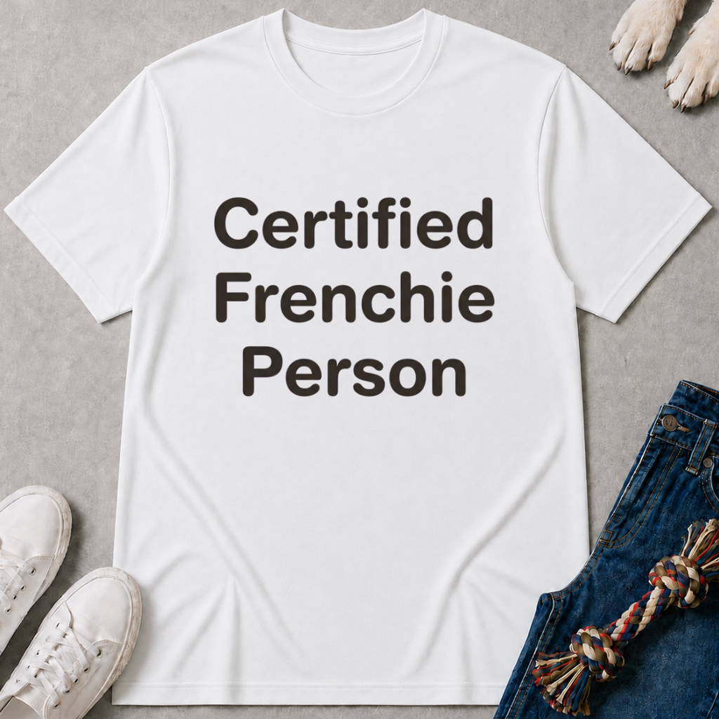 Certified Frenchie Person T-Shirt